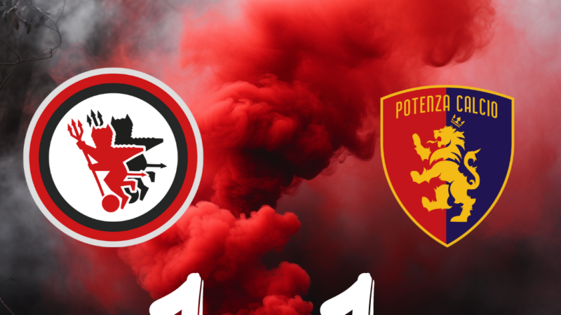 Foggia-Potenza 1-1 – Play off, il Foggia accede alla fase nazionale Lega Pro Serie C